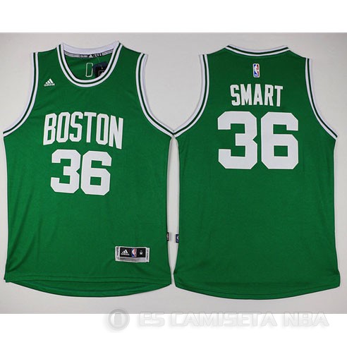 Camiseta Smart #36 Boston Celtics Verde - Haga un click en la imagen para cerrar